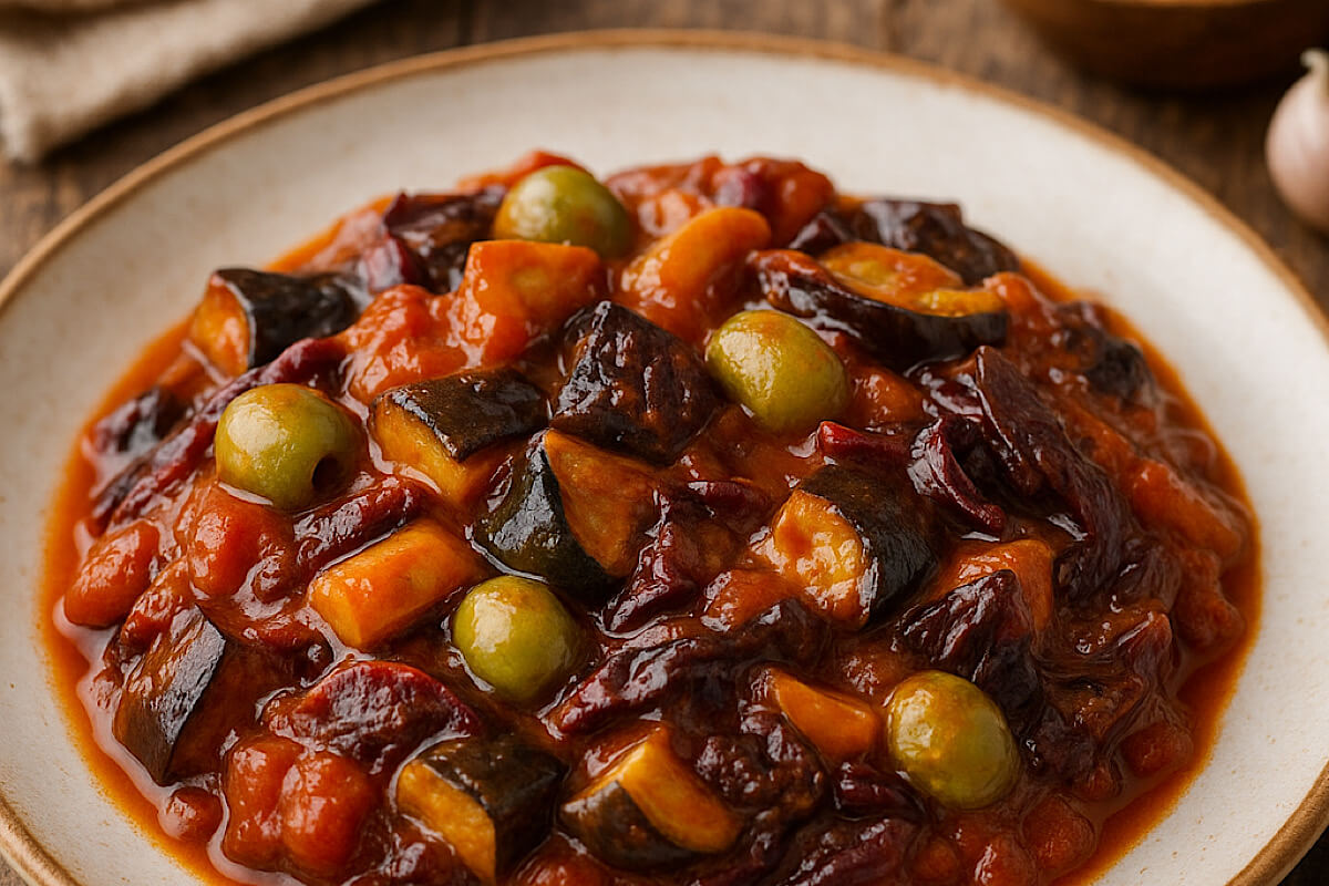 Melanzane, zucchine e radicchio rosso in agrodolce: non immagini la bontà!
