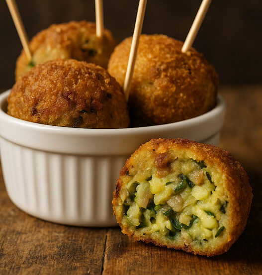 Polpette di zucchine e melanzane