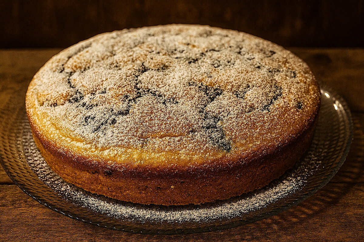 Torta al latte con gocce di cioccolato: la ricetta che si fa in 5 ...
