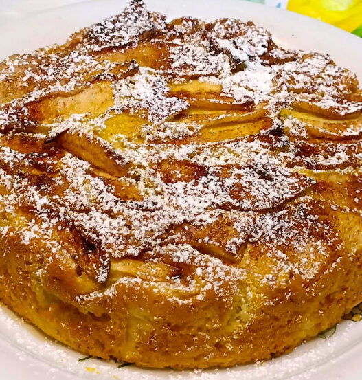 Torta di mele e cannella