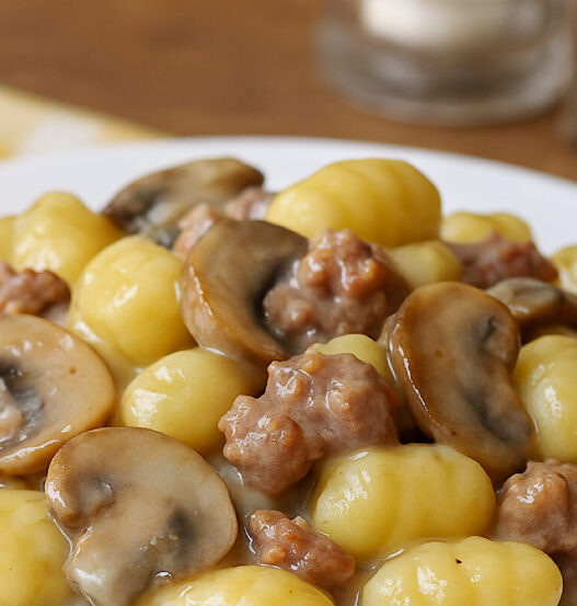 Gnocchi con fiocchi di patate