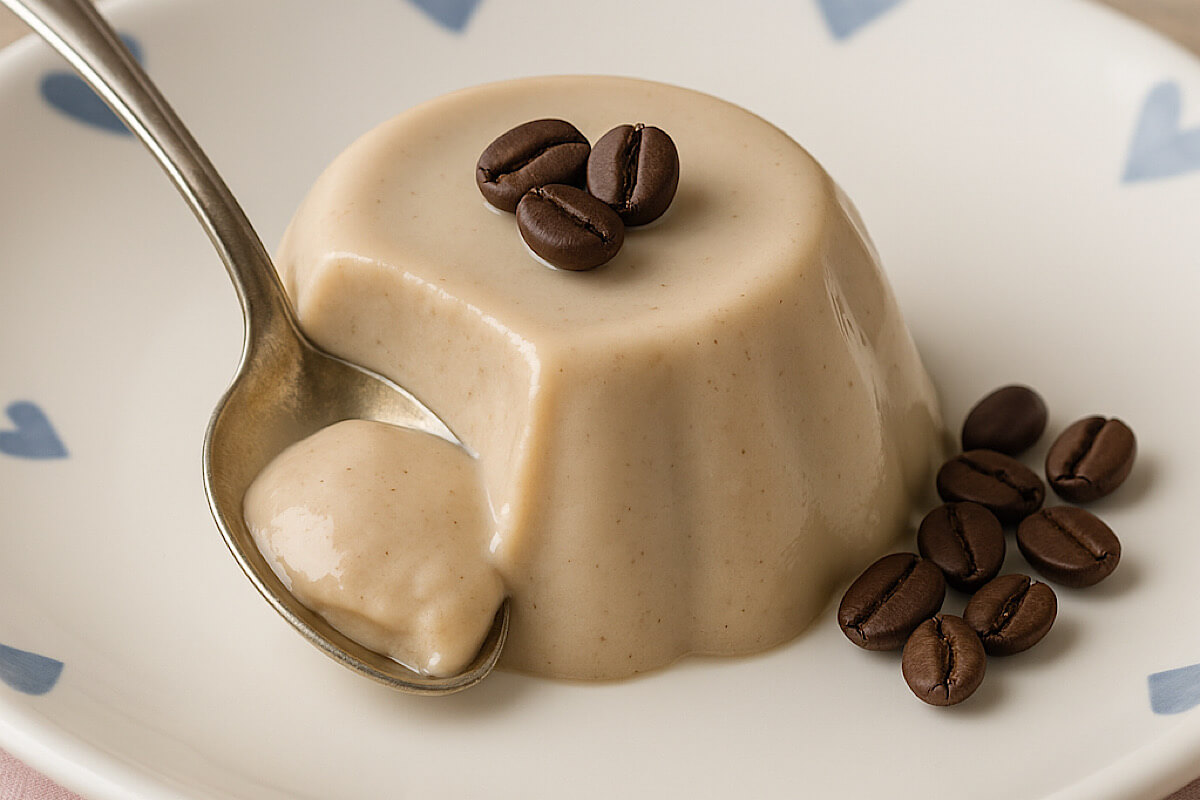 La panna cotta al caffè più vellutata e veloce che esista (Fatta con il Bimby!)