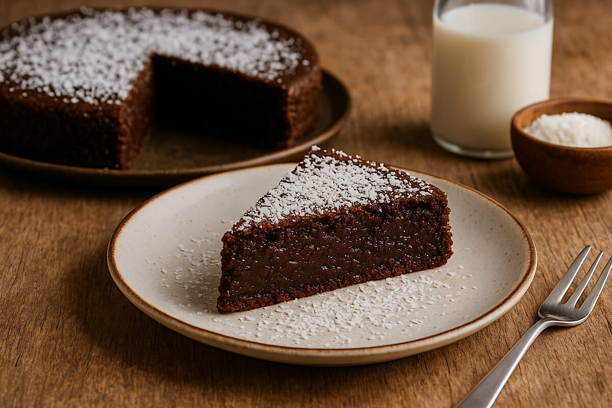 La torta cremosa al cioccolato e cocco che stupisce: senza uova, burro e lievito, ma più buona di una classica!