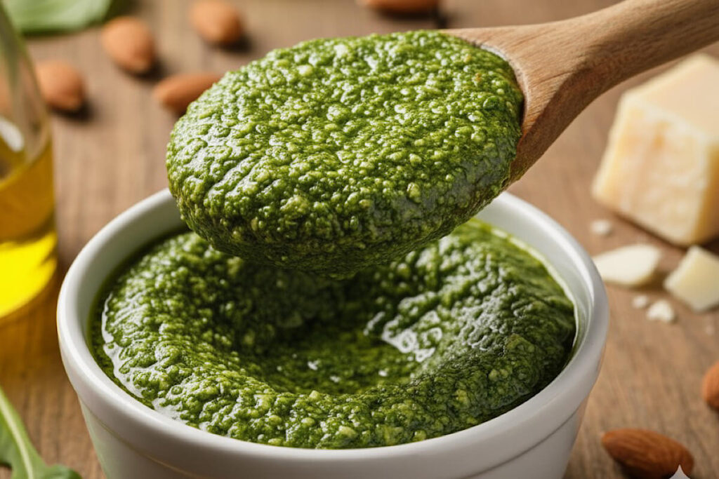 Pesto di rucola Bimby e frullatore
