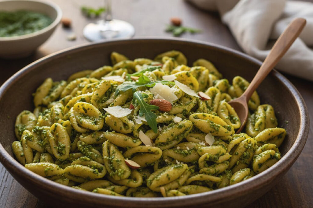 Pesto di rucola Bimby e frullatore