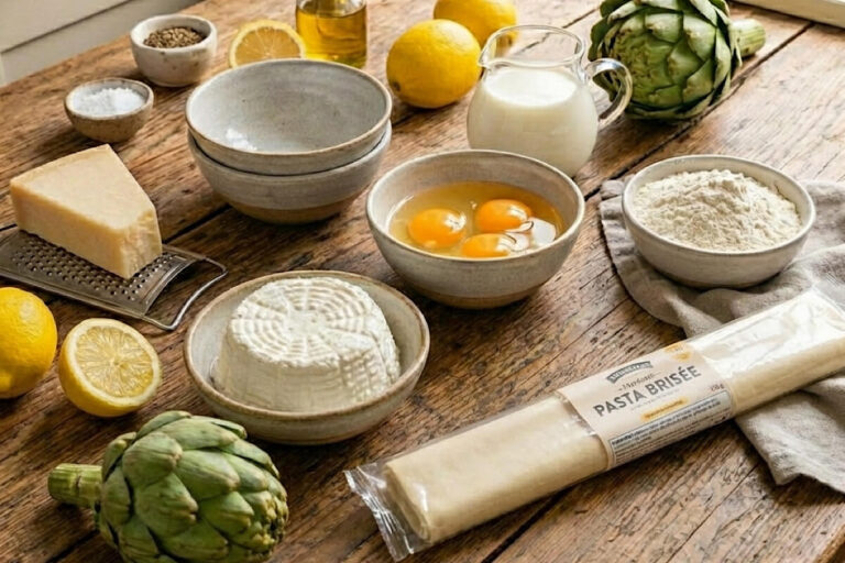 Torta salata di carciofi e ricotta Bimby