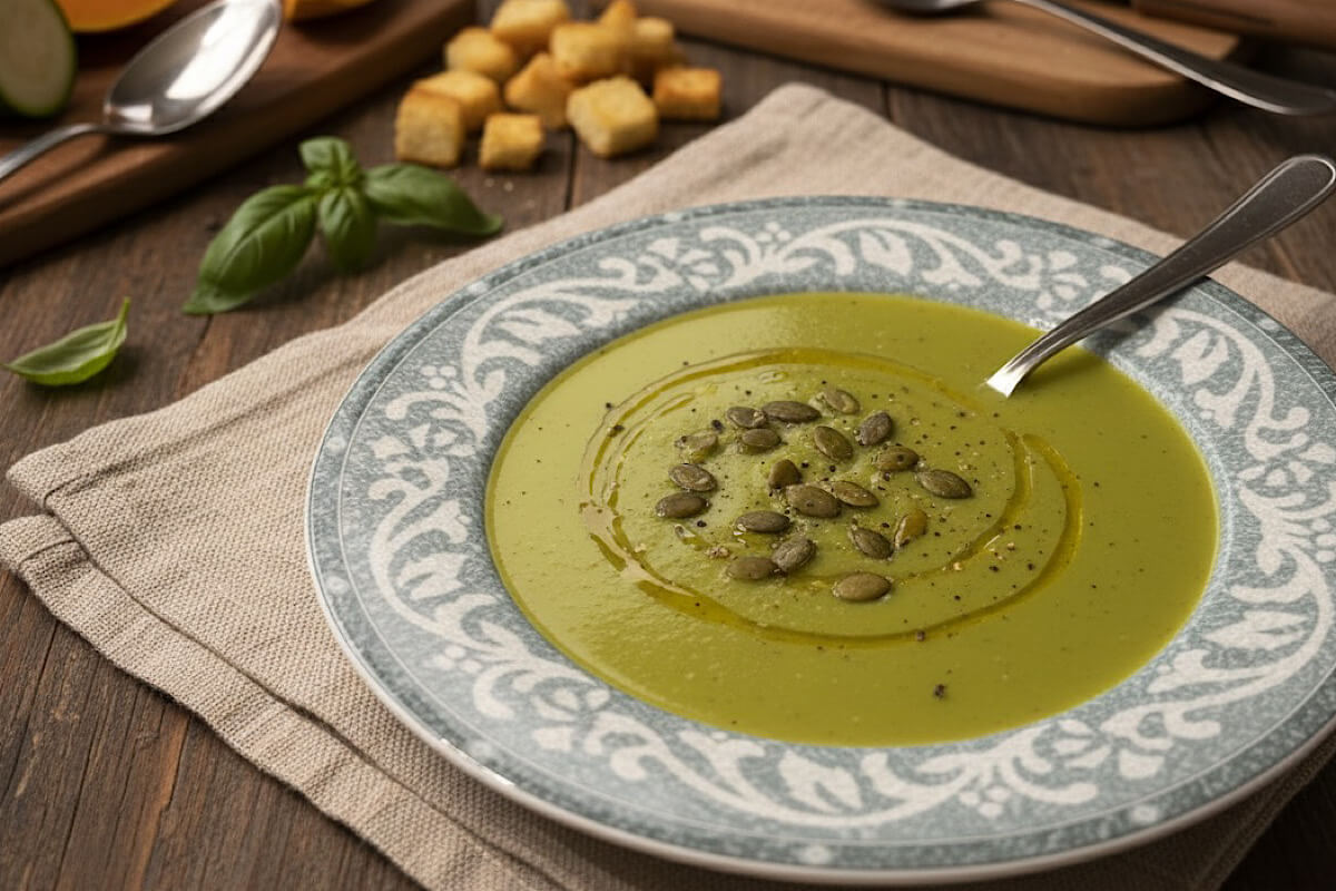 Stefino Rice La mia vellutata (Bimby) era solo zucchine e patate: poi la zucca l'ha ...