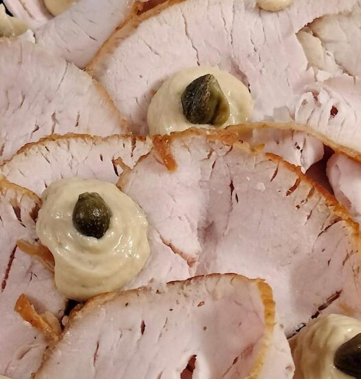 fettine di arista con salsa