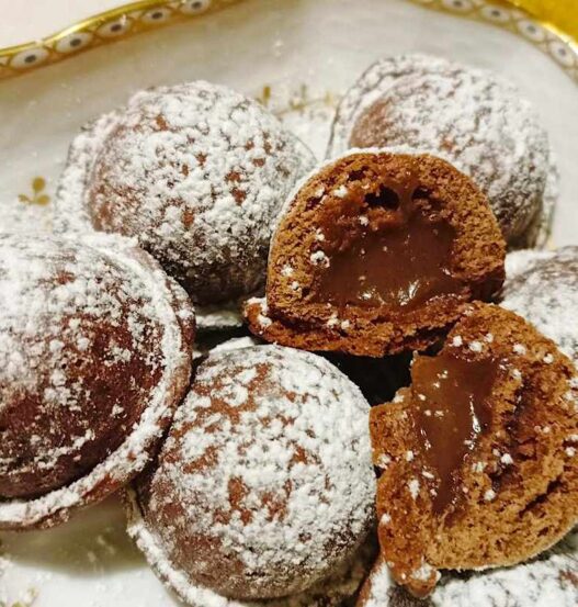 dolcetti ripieni di crema di marroni
