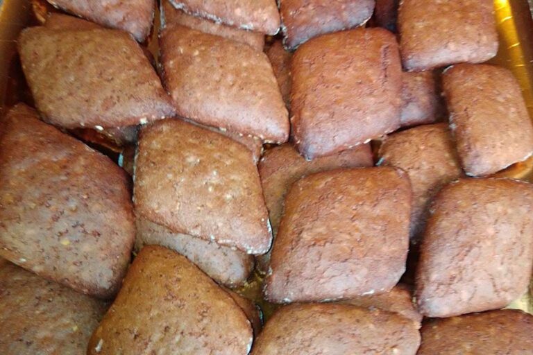 biscotti a forma di rombo