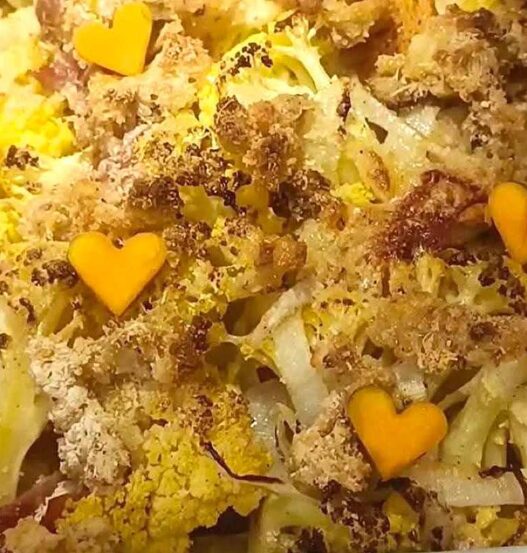 cavolfiore giallo cotto