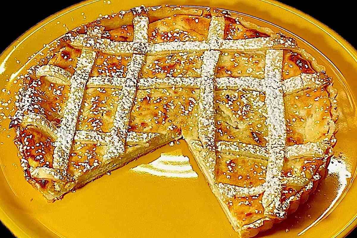 Crostata furba con ricotta e pere: il trucco è la pasta frolla pronta