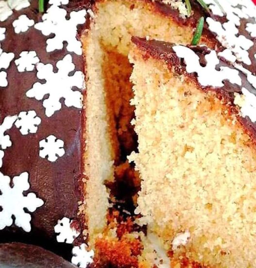 dolce coperto di cioccolato