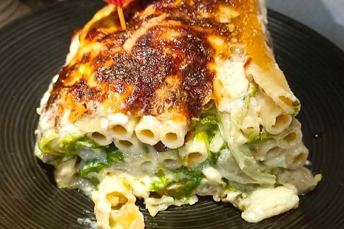 Stefino Rice Non la solita pasta al forno: questo timballo di ziti e scarola è il ...