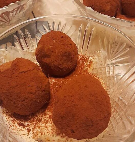 dolce tiramisù a palline