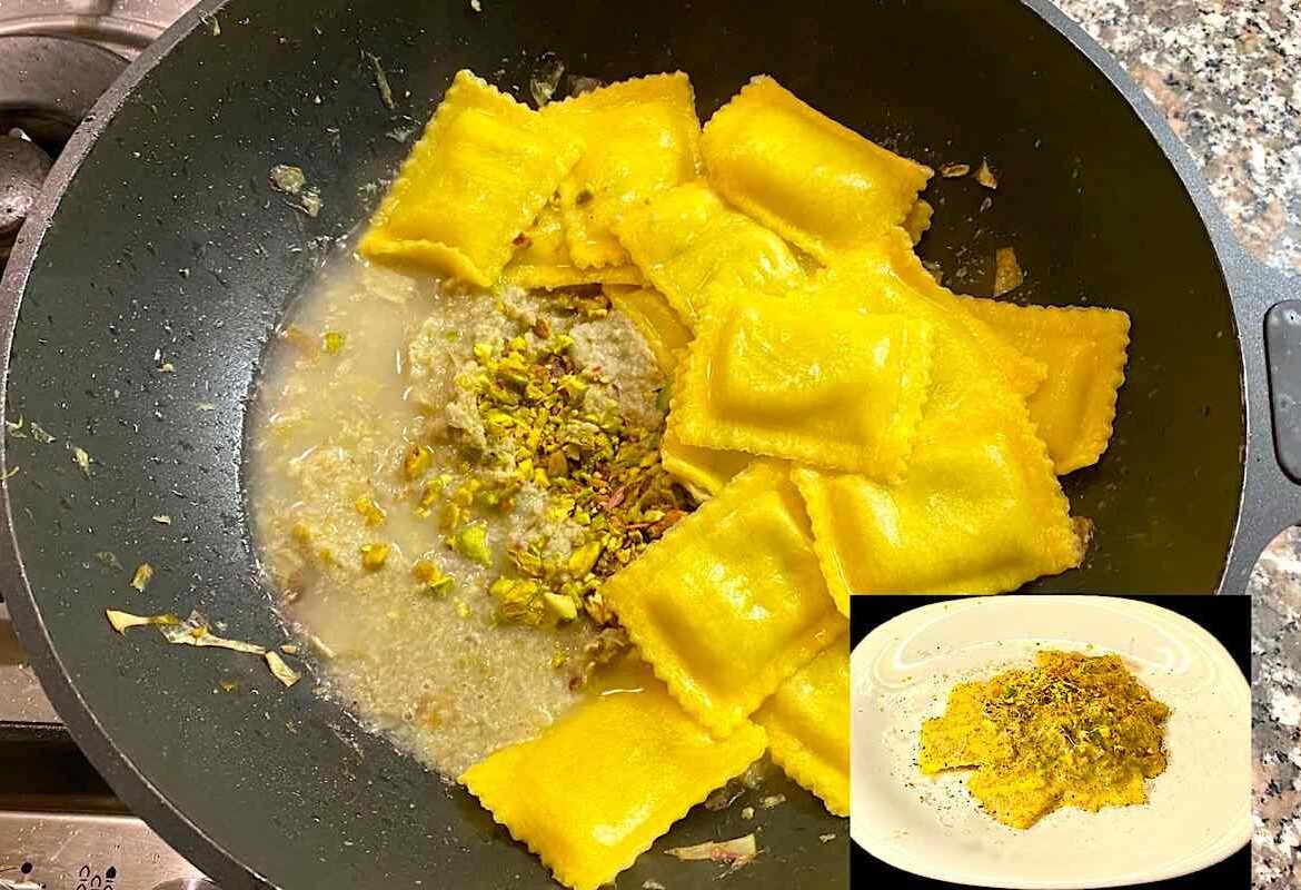 pasta con crema di carciofi