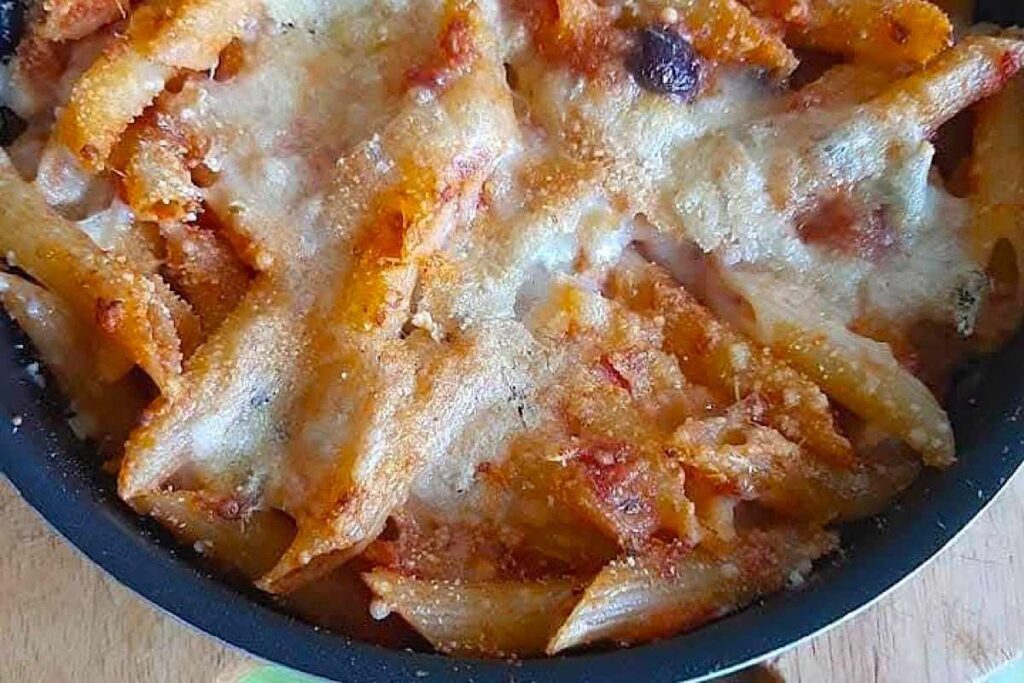 penne con formaggio