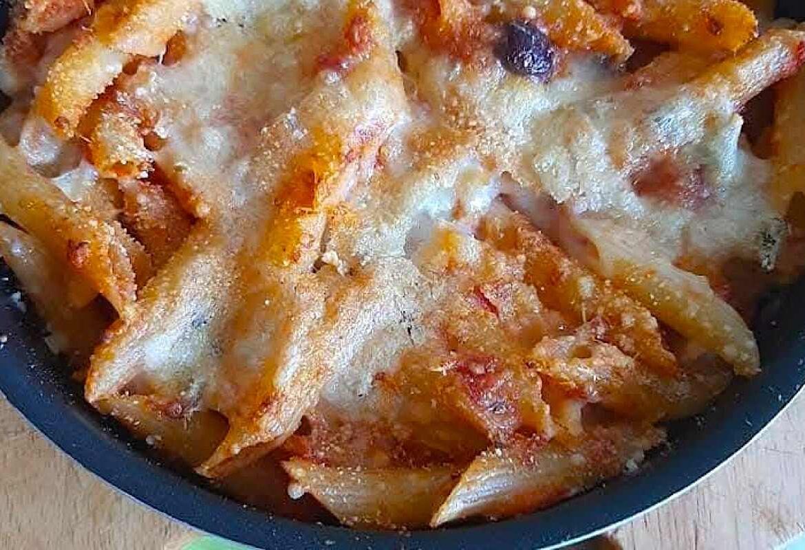 penne con formaggio