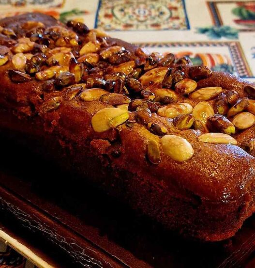 plumcake con mandorle
