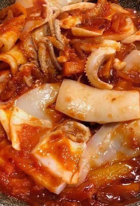 calamari con pomodoro