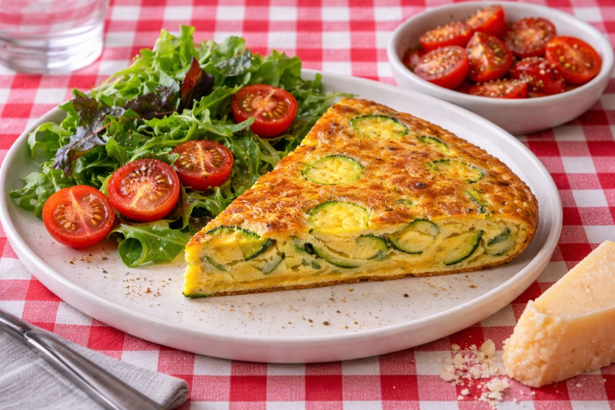 Hai 10 minuti per la cena? Prova la frittata di zucchine al microonde