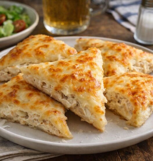 Triangolini di pollo e formaggio