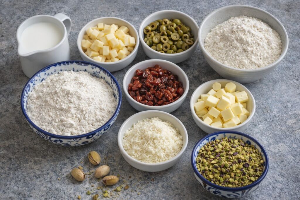 colomba salata con il Bimby, ingredienti