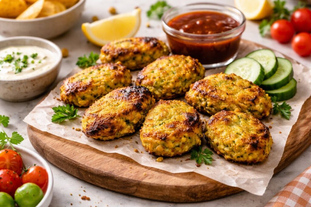 nuggets di zucchine in friggitrice ad aria