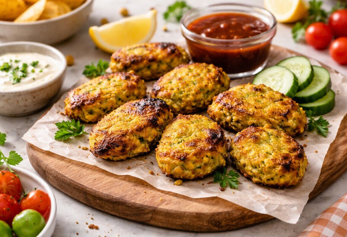 nuggets di zucchine in friggitrice ad aria