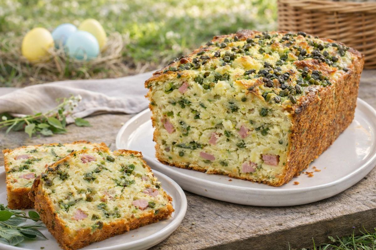 Scampagnata di Pasquetta? Con questo plumcake salato farai un figurone
