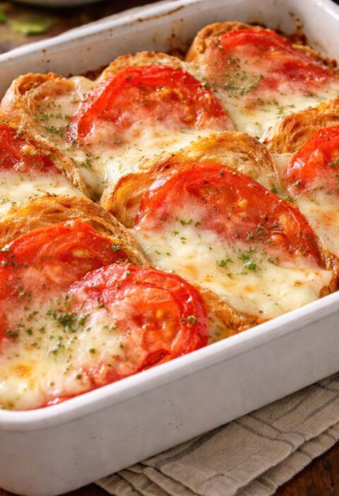 torta di pane al pomodoro nel microonde