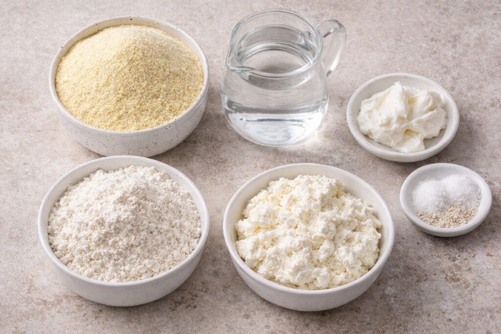 torta pardulas, ingredienti