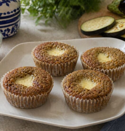 Muffin di melanzane con il Bimby