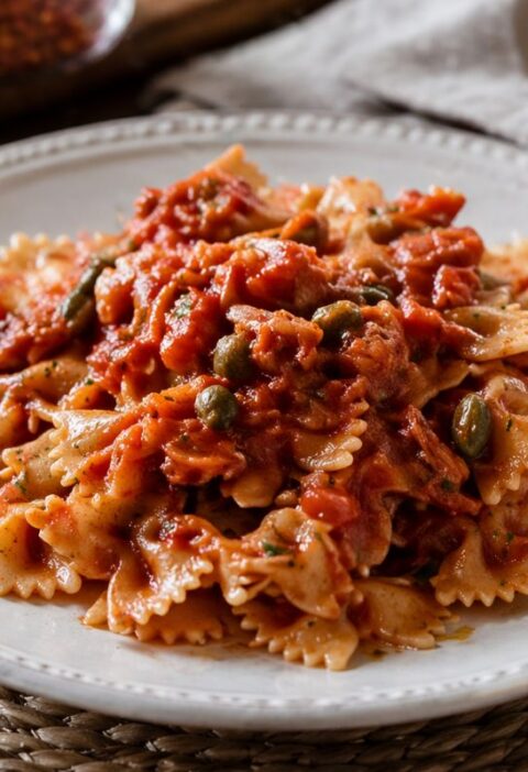 Pasta alla mediterranea con il Bimby