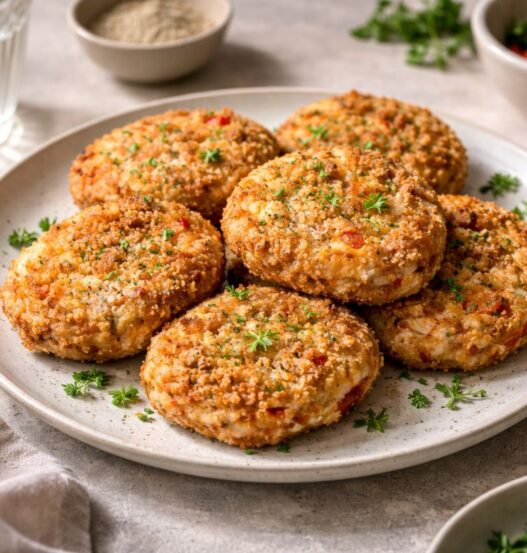 Polpette con ricotta e peperoni