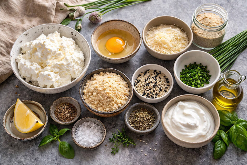 Polpette keto di ricotta