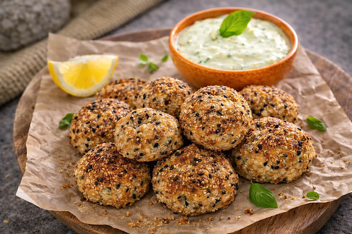 Polpette keto di ricotta: croccanti fuori e cremose dentro, perfette per chi segue una cucina low carb (in forno e friggitrice ad aria)
