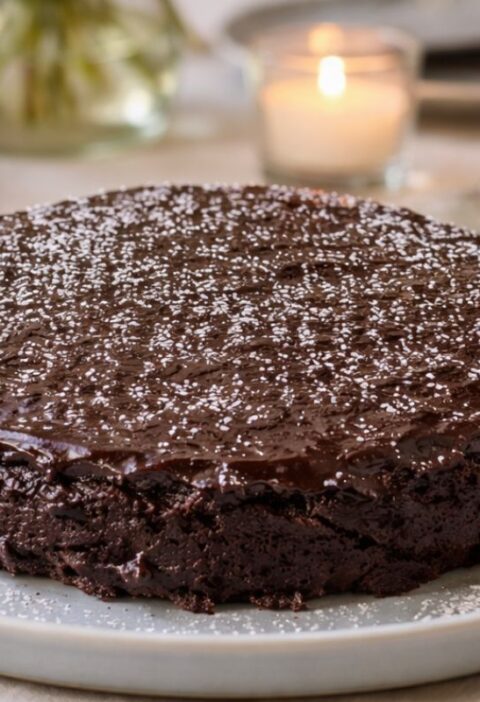Torta al cuore caldo in friggitrice ad aria