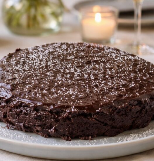 Torta al cuore caldo in friggitrice ad aria