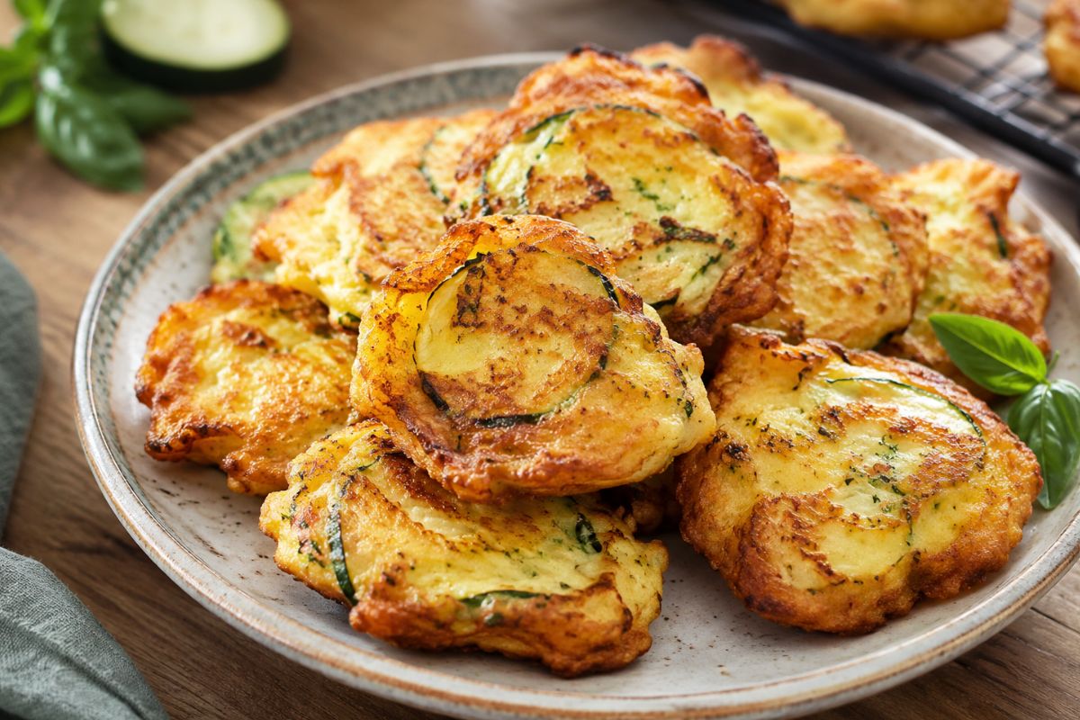 Queste sono le frittelle di zucchine calabresi profumate al basilico che vi conquisteranno (e c’è un trucco)