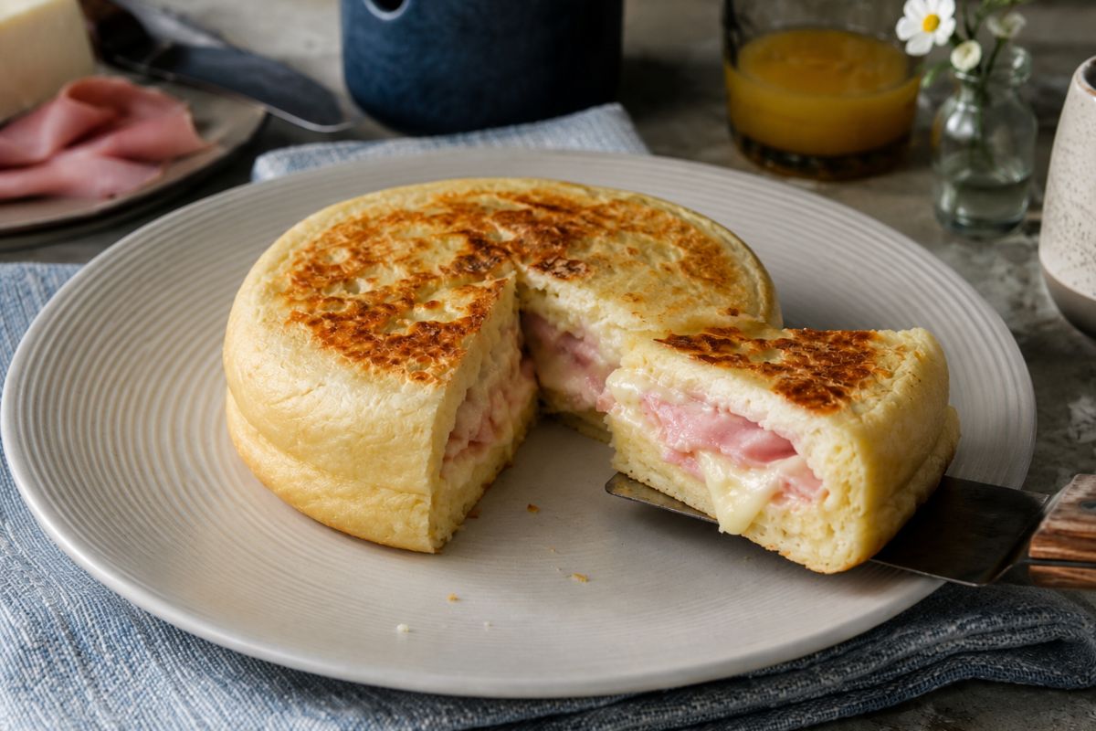 Cerchi un pranzo veloce? Ecco il pancake salato (e proteico, senza glutine)