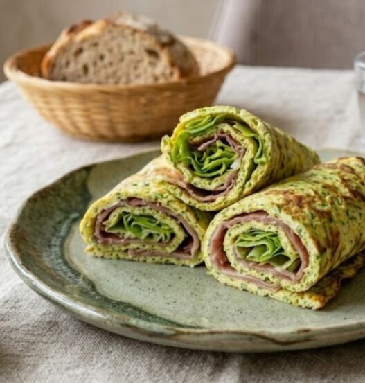 Roll di zucchine keto