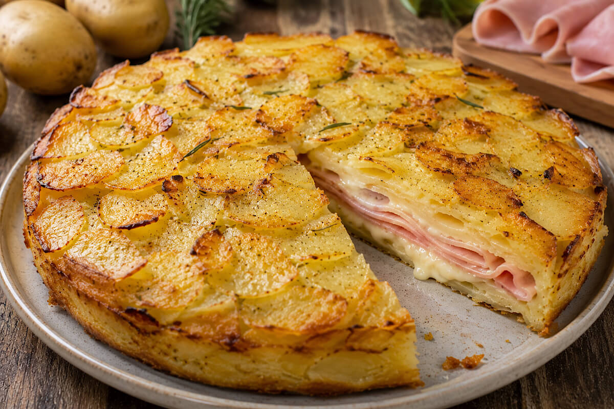Questa è la torta di patate super croccante da provare subito (e c’è un trucchetto)