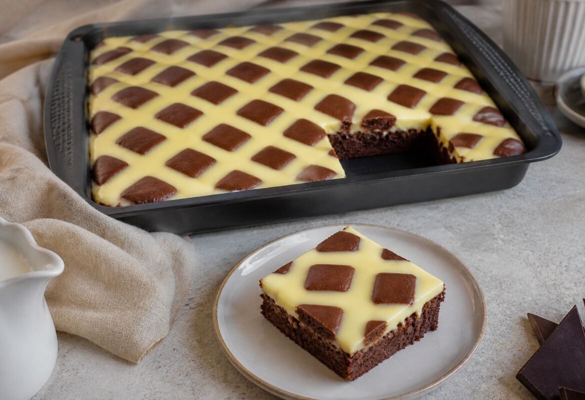 Torta piumino con il Bimby