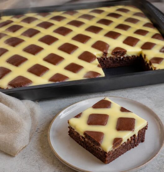 Torta piumino con il Bimby