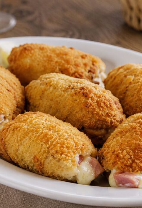 involtini di pollo ripieni in friggitrice ad aria