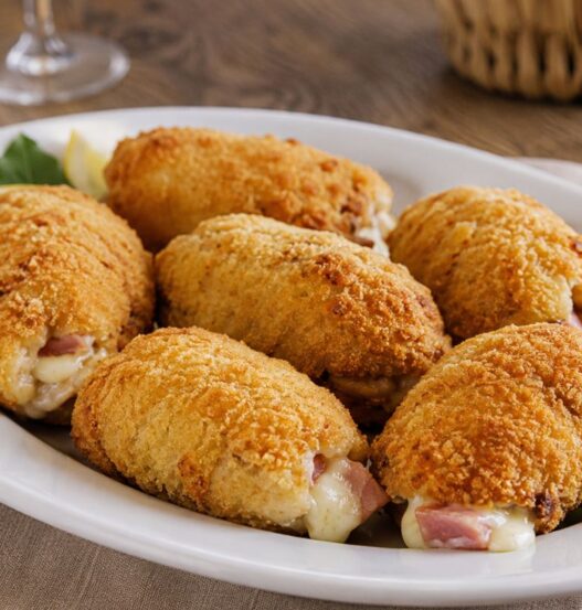 involtini di pollo ripieni in friggitrice ad aria