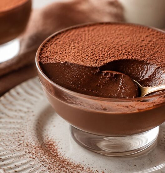 Budino di biscotti al cacao