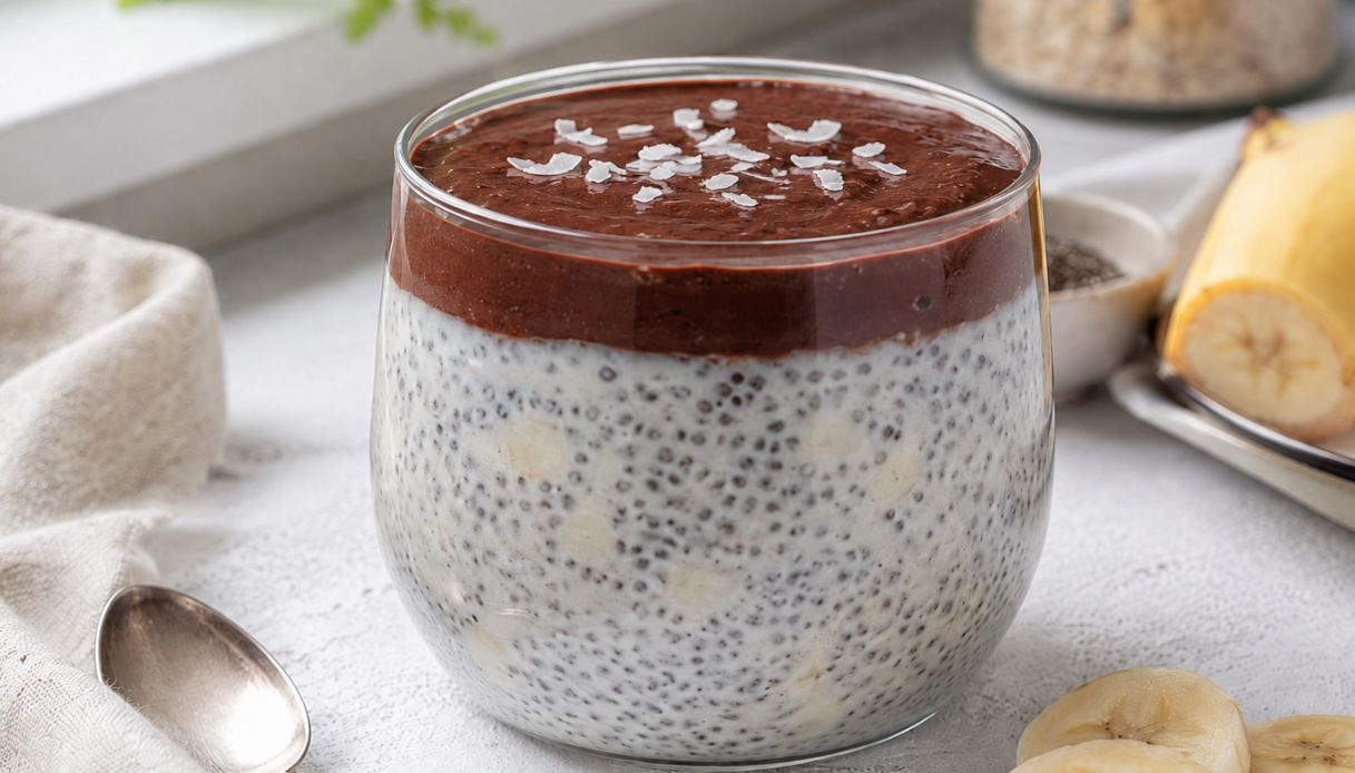 La colazione furba e sana con due strati che ti svolterà la giornata: la prepari la sera prima in 5 minuti