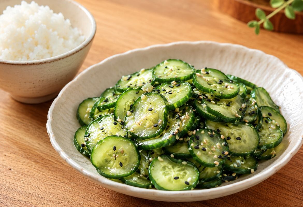 Insalata di cetrioli coreana